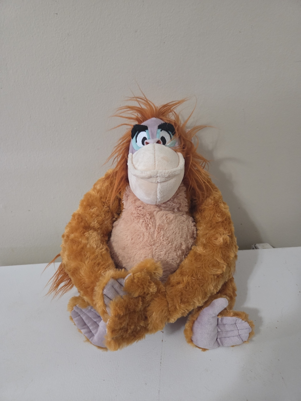 Disney KING LOUIE ORANGUTAN Plush Toy The Jungle Book